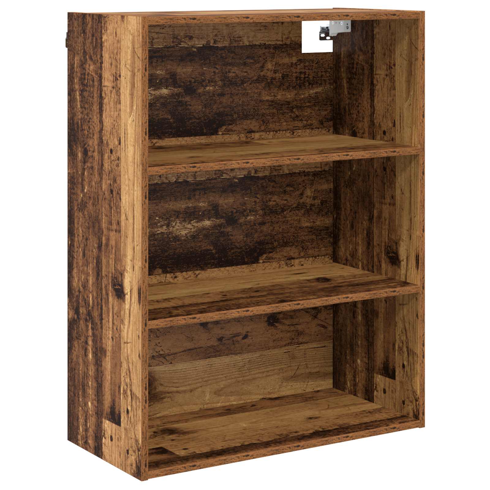 Highboard με συρτάρι 2 pcs Παλιό Ξύλο Επεξεργασμένο ξύλο