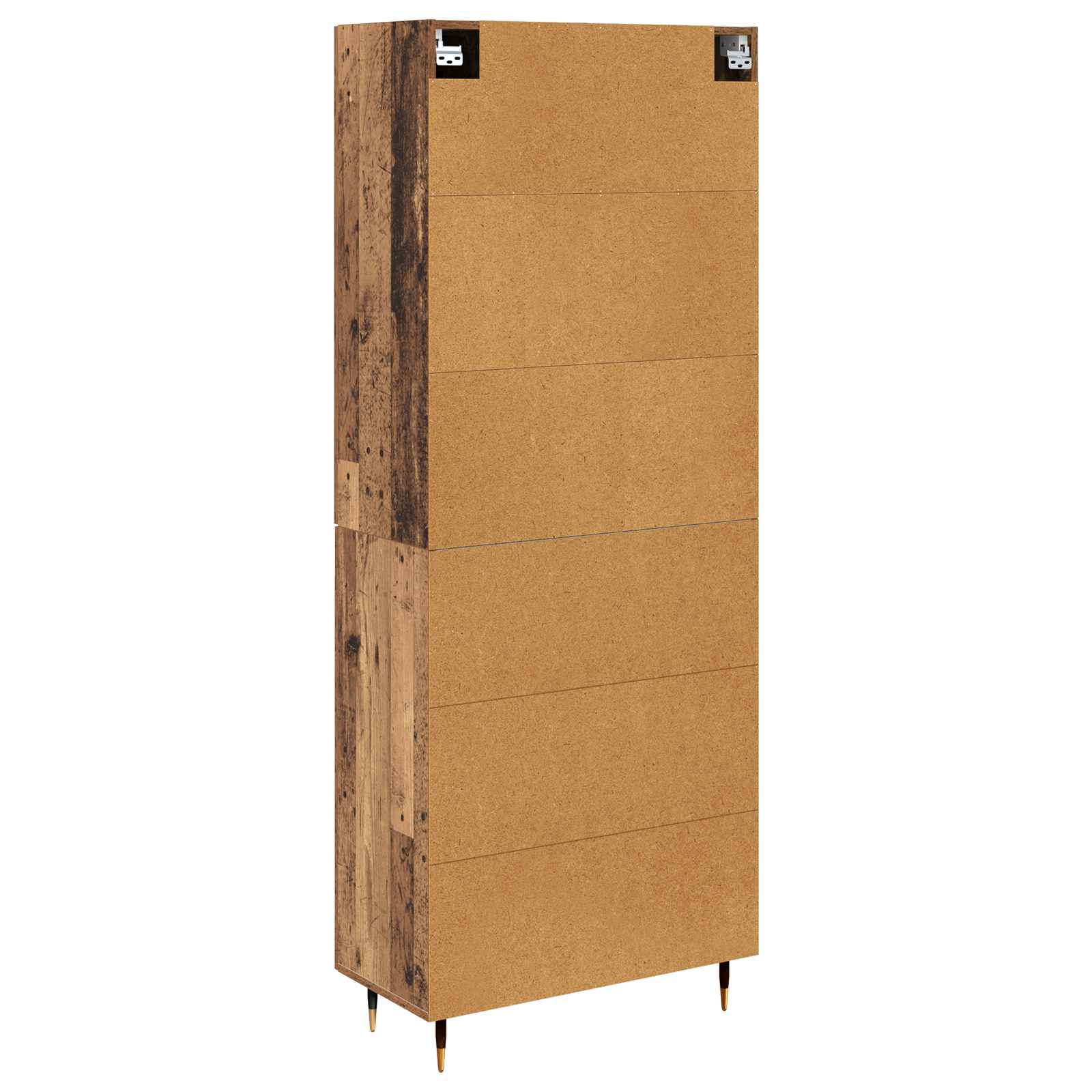 Highboard Παλιό Ξύλο 69,5 x 34 x 180 εκ. Επεξεργασμένο ξύλο - Pakobazaar