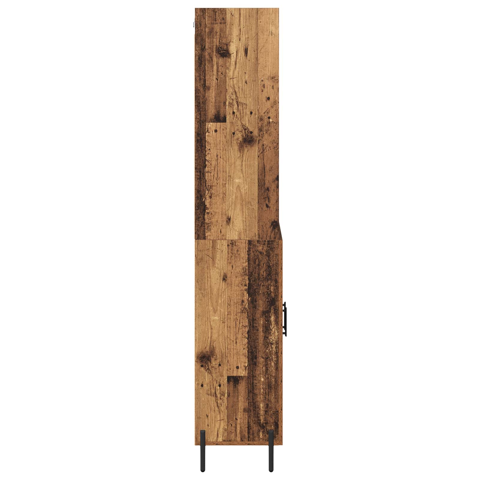 Highboard Παλιό Ξύλο 69,5 x 32,5 x 180 εκ Επεξεργασμένο ξύλο