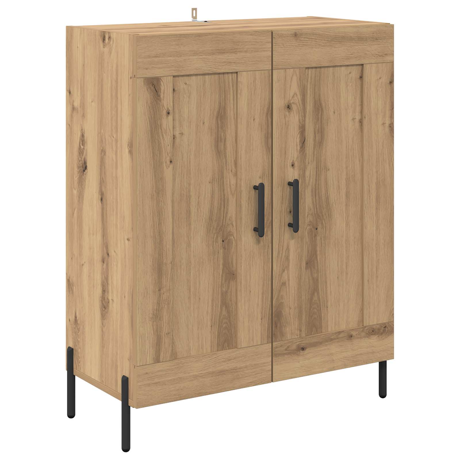Highboard 2 pcs Artisan Oak Επεξεργασμένο ξύλο