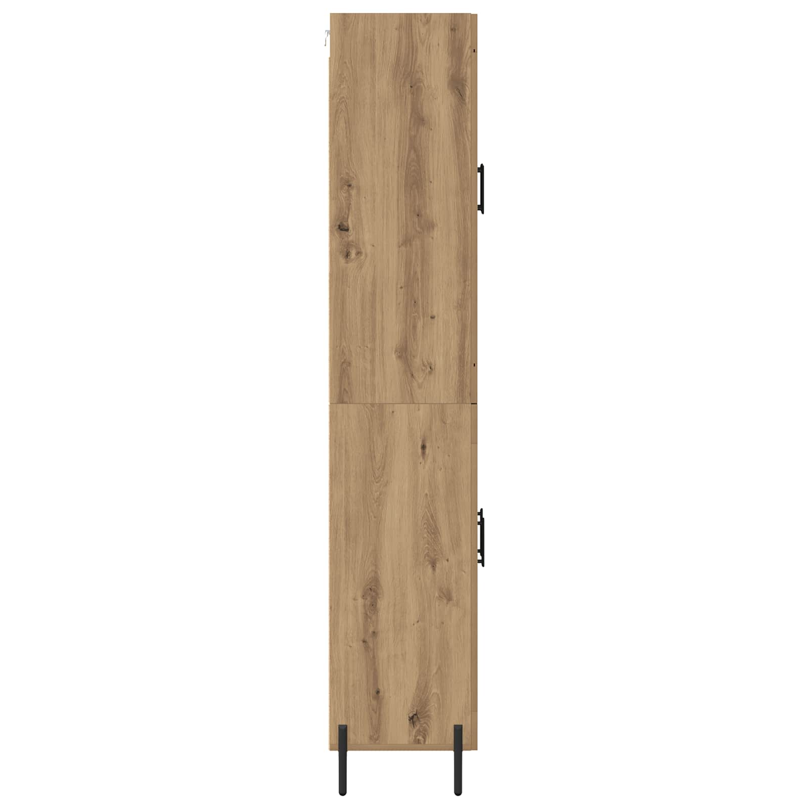 Highboard 2 pcs Artisan Oak Επεξεργασμένο ξύλο