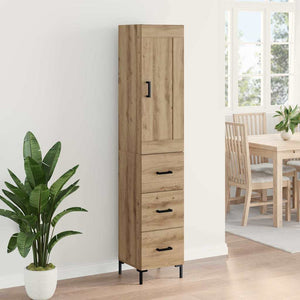 Highboard Artisan Oak 34,5 x 34 x 180 εκ. Επεξεργασμένο Ξύλο