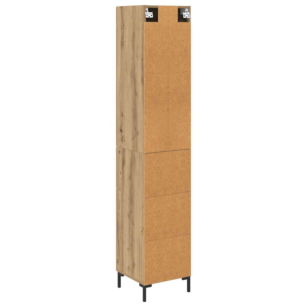 Highboard Artisan Oak 34,5 x 34 x 180 εκ. Επεξεργασμένο ξύλο