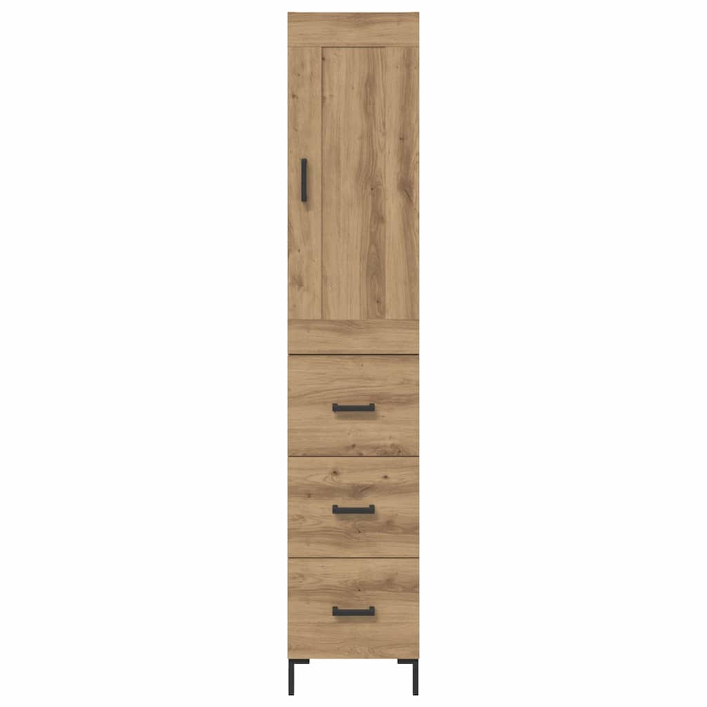Highboard Artisan Oak 34,5 x 34 x 180 εκ. Επεξεργασμένο ξύλο