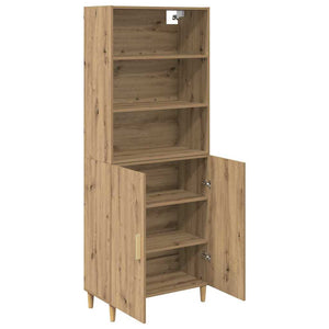 Highboard Artisan Oak 69,5 x 32,5 x 180 εκ Επεξεργασμένο Ξύλο
