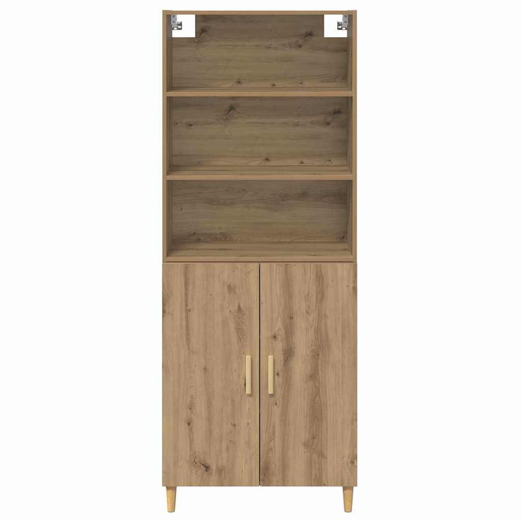 Highboard Artisan Oak 69,5 x 32,5 x 180 εκ Επεξεργασμένο ξύλο
