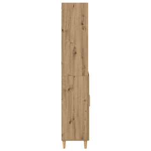 Highboard Artisan Oak 69,5 x 32,5 x 180 εκ Επεξεργασμένο Ξύλο