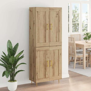 Highboard Artisan Oak 69,5 x 34 x 180 εκ. Επεξεργασμένο Ξύλο
