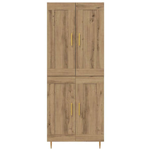 Highboard Artisan Oak 69,5 x 34 x 180 εκ. Επεξεργασμένο Ξύλο