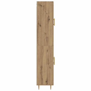 Highboard Artisan Oak 69,5 x 34 x 180 εκ. Επεξεργασμένο Ξύλο