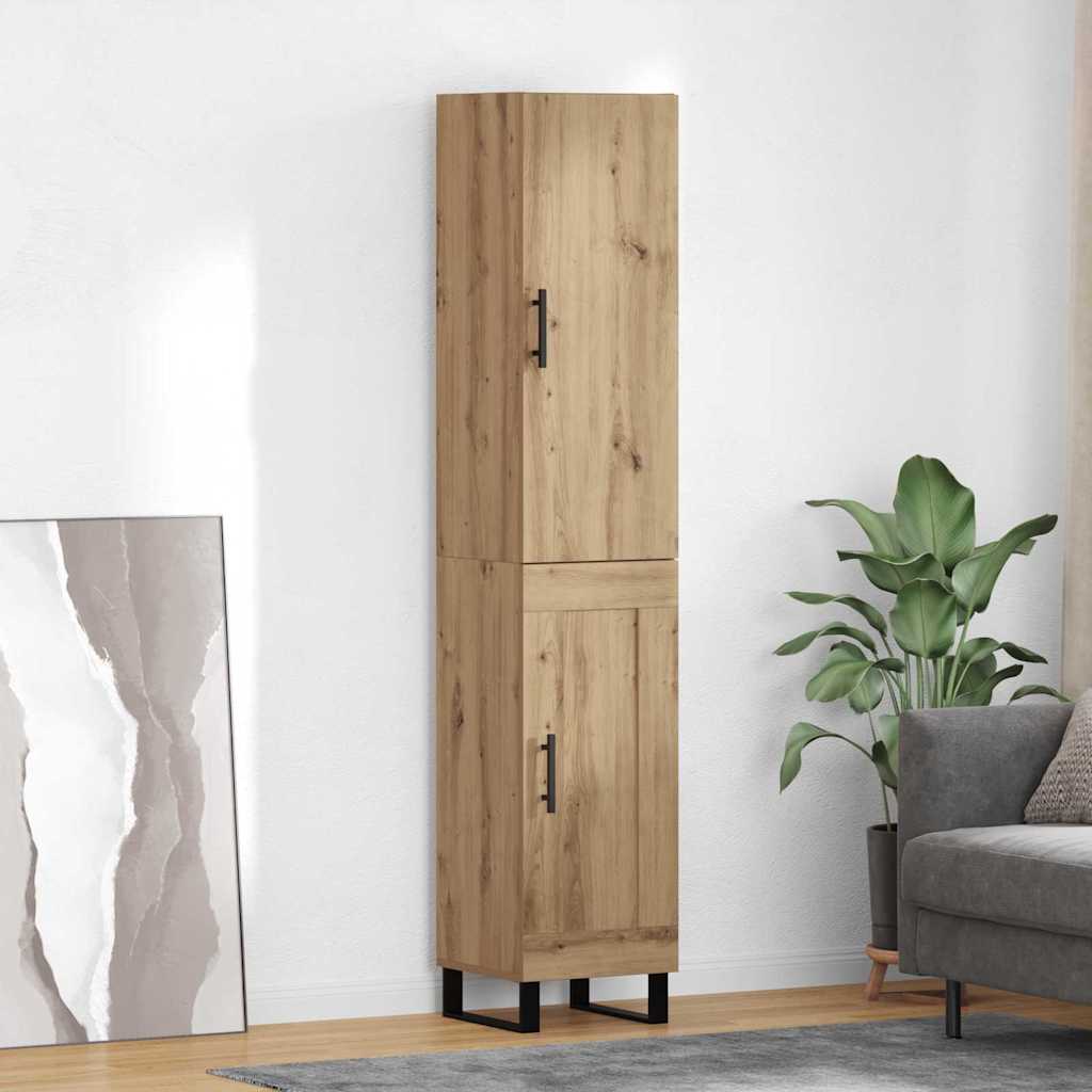Highboard Artisan Oak 34,5 x 34 x 180 εκ. Επεξεργασμένο ξύλο - Pakobazaar