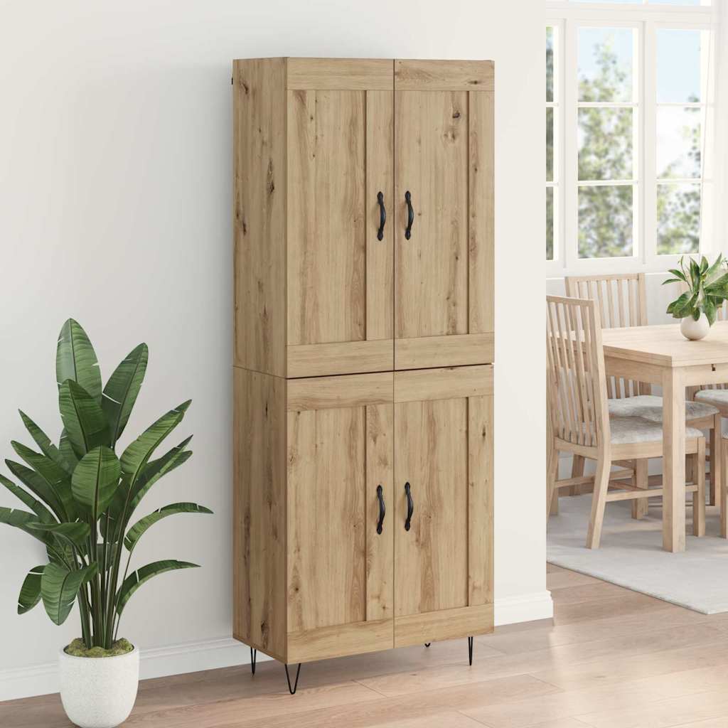 Highboard Artisan Oak 69,5 x 34 x 180 εκ. Επεξεργασμένο ξύλο - Pakobazaar