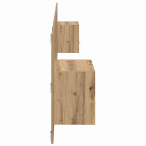 Κεφαλή κρεβατιού με κομοδίνο 3 τμχ. Artisan Oak - Pakobazaar