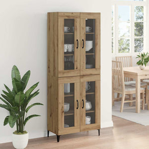 Highboard Artisan Oak 69,5 x 34 x 180 εκ. Επεξεργασμένο Ξύλο