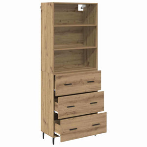 Highboard 2 τμχ. Artisan Oak 69,5 x 32,5 x 180 εκ