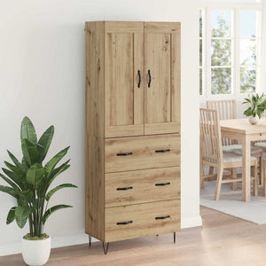 Highboard Artisan Oak 69,5 x 34 x 180 εκ. Επεξεργασμένο Ξύλο