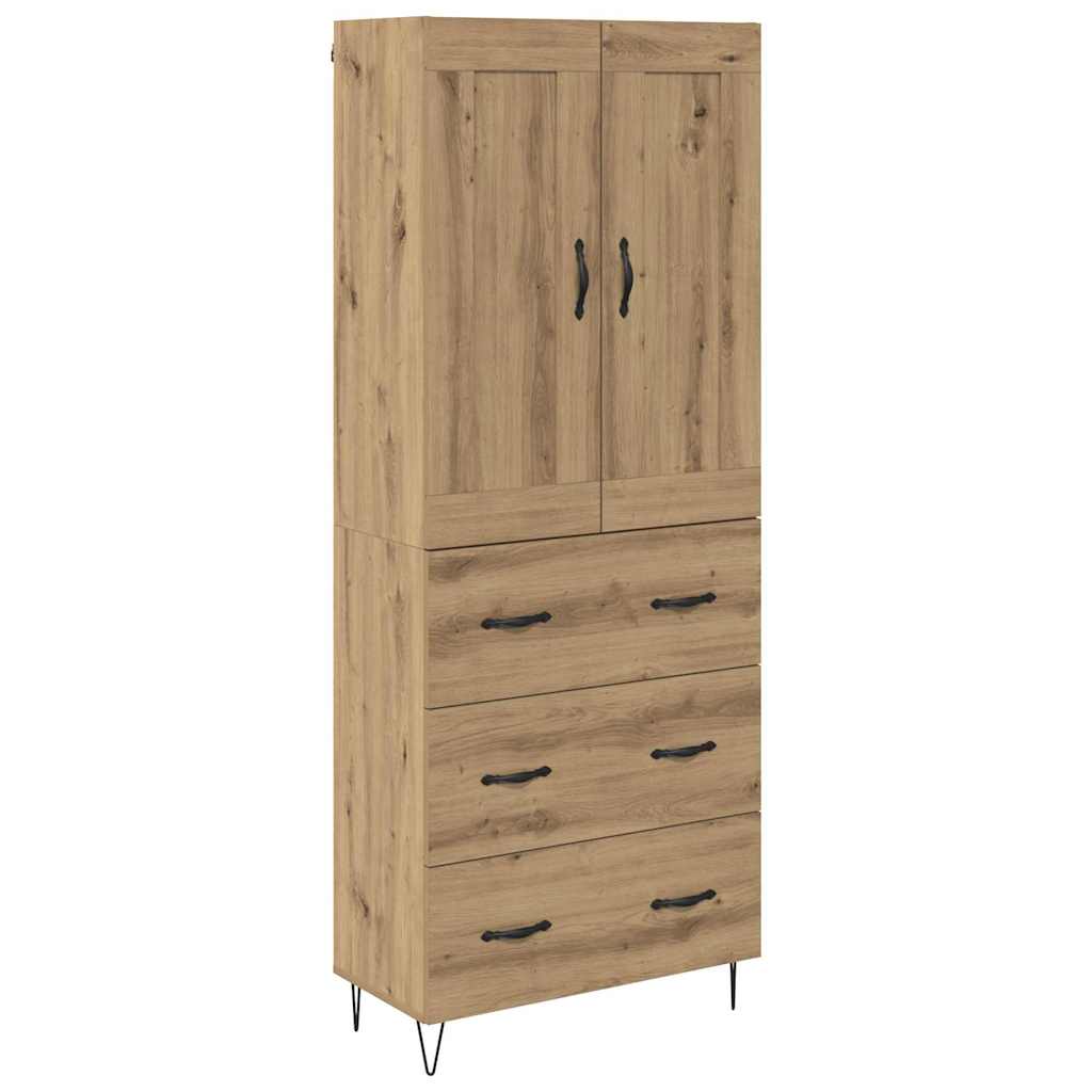 Highboard Artisan Oak 69,5 x 34 x 180 εκ. Επεξεργασμένο ξύλο