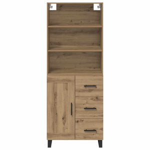 Highboard με συρτάρι 2 pcs Artisan Oak Επεξεργασμένο ξύλο - Pakobazaar