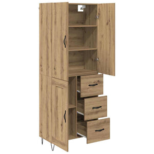 Highboard 2 τμχ. Artisan Oak 69,5 x 34 x 180 εκ.