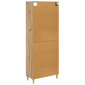 Highboard Artisan Oak 69,5 x 32,5 x 180 εκ Επεξεργασμένο Ξύλο