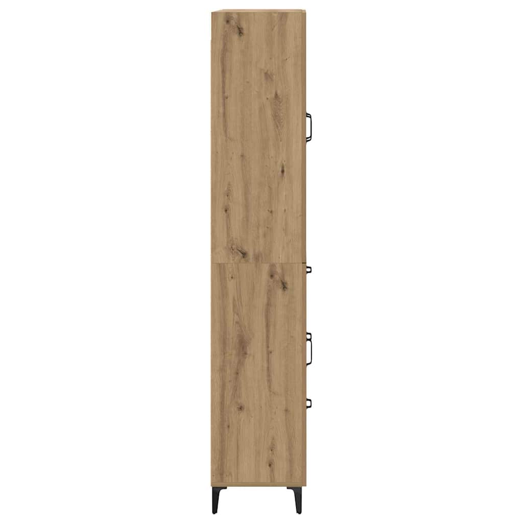 Highboard Artisan Oak 69,5 x 34 x 180 εκ. Επεξεργασμένο ξύλο - Pakobazaar