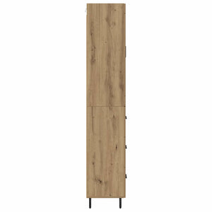 Highboard με συρτάρι 2 pcs Artisan Oak Επεξεργασμένο ξύλο - Pakobazaar