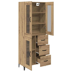 Highboard Artisan Oak 69,5 x 34 x 180 εκ. Επεξεργασμένο Ξύλο