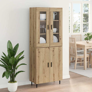 Highboard 2 τμχ. Artisan Oak 69,5 x 34 x 180 εκ.