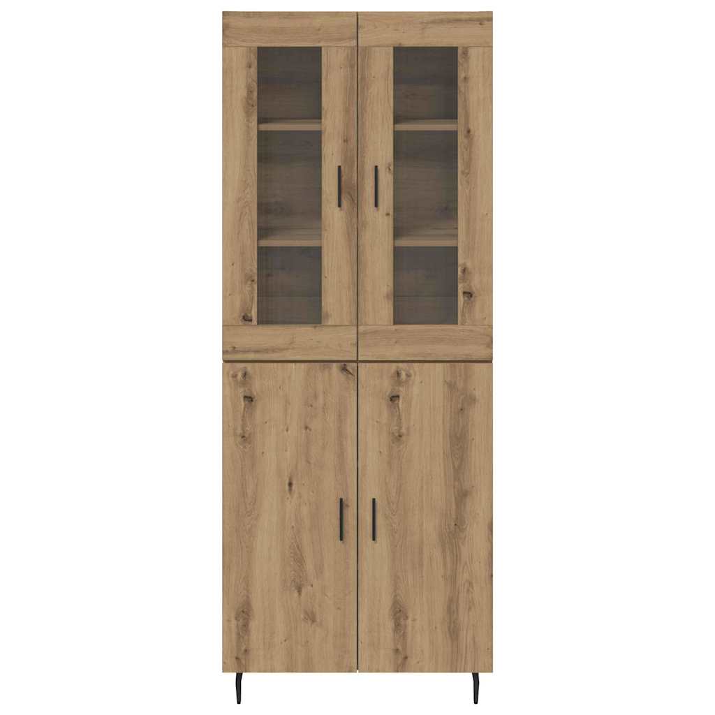 Highboard 2 pcs Artisan Oak 69,5 x 34 x 180 εκ.