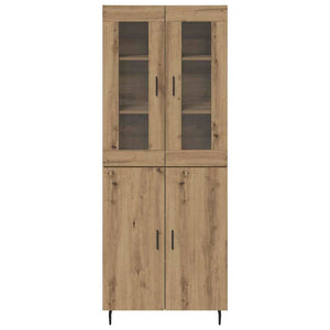 Highboard 2 τμχ. Artisan Oak 69,5 x 34 x 180 εκ.