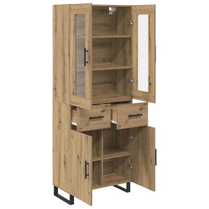 Highboard 2 τμχ. Artisan Oak 69,5 x 34 x 180 εκ.