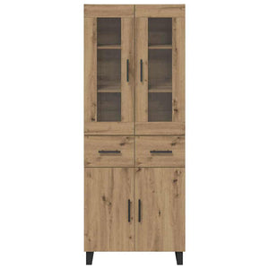 Highboard 2 τμχ. Artisan Oak 69,5 x 34 x 180 εκ.