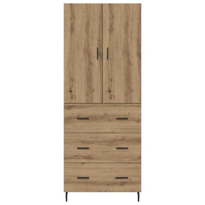 Highboard 2 pcs Artisan Oak 69,5 x 34 x 180 εκ. - Pakobazaar