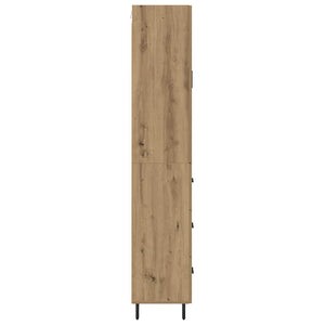 Highboard 2 pcs Artisan Oak 69,5 x 34 x 180 εκ. - Pakobazaar