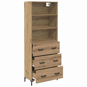 Highboard Artisan Oak 69,5 x 34 x 180 εκ. Επεξεργασμένο Ξύλο