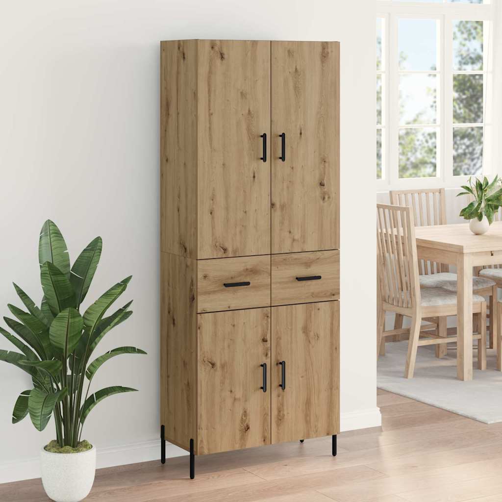 Highboard Artisan Oak 69,5 x 34 x 180 εκ. Επεξεργασμένο ξύλο
