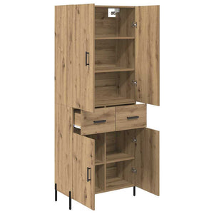 Highboard Artisan Oak 69,5 x 34 x 180 εκ. Επεξεργασμένο Ξύλο