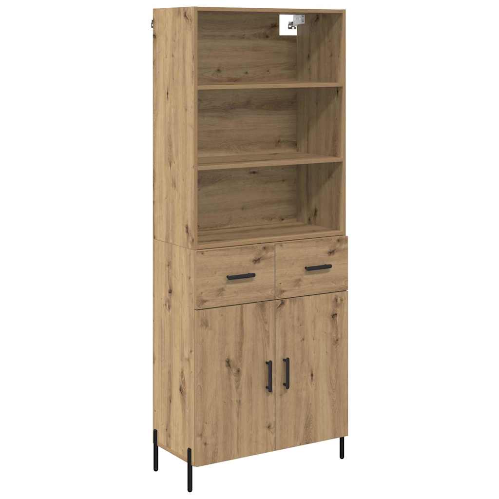 Highboard Artisan Oak 69,5 x 32,5 x 180 εκ Επεξεργασμένο ξύλο - Pakobazaar