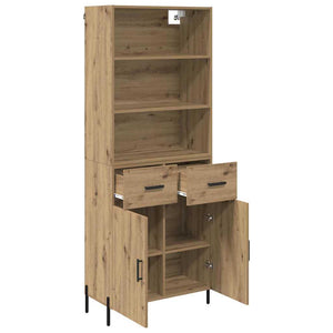 Highboard Artisan Oak 69,5 x 32,5 x 180 εκ Επεξεργασμένο ξύλο - Pakobazaar
