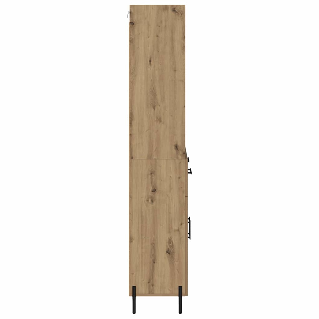 Highboard Artisan Oak 69,5 x 32,5 x 180 εκ Επεξεργασμένο ξύλο - Pakobazaar