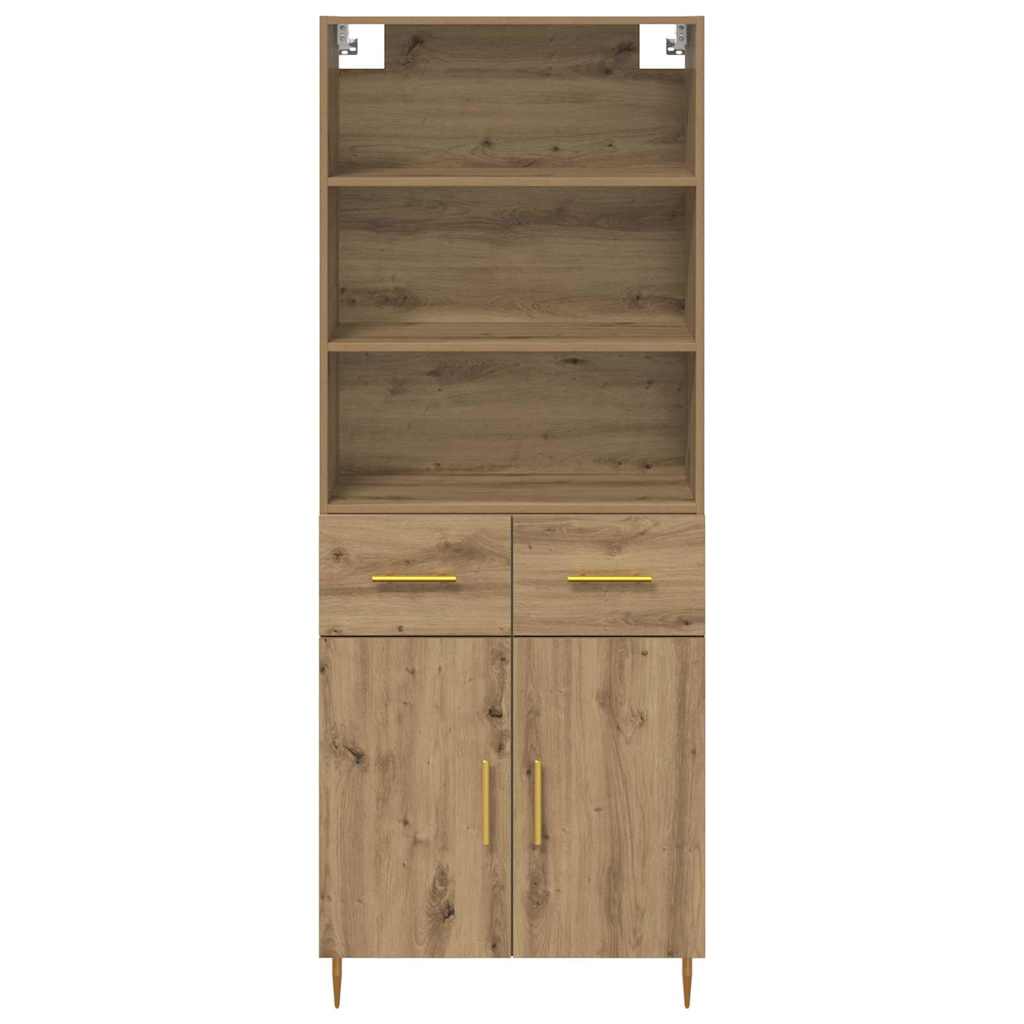 Highboard Artisan Oak 69,5 x 34 x 180 εκ. Επεξεργασμένο ξύλο - Pakobazaar