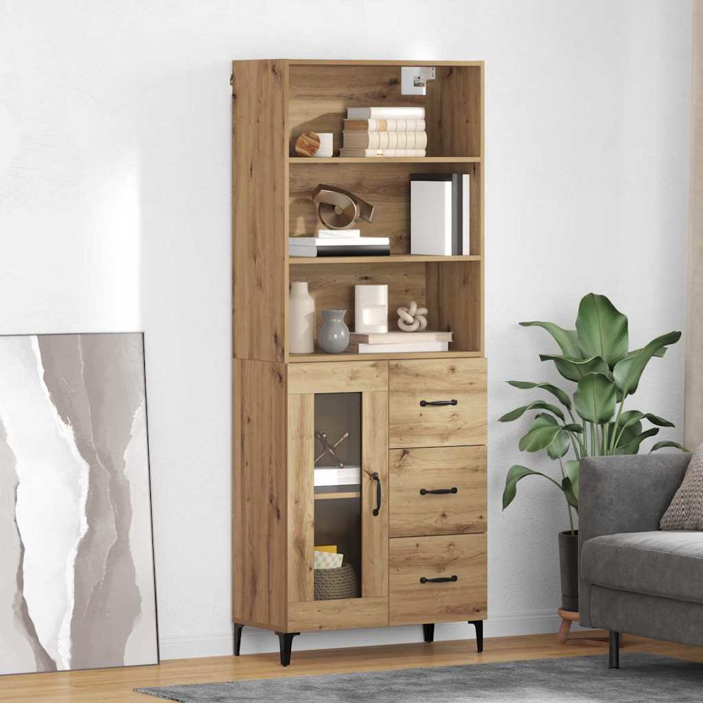 Highboard Artisan Oak 69,5 x 34 x 180 εκ. Επεξεργασμένο ξύλο
