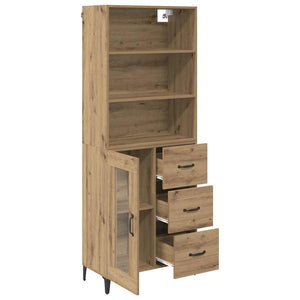 Highboard Artisan Oak 69,5 x 34 x 180 εκ. Επεξεργασμένο Ξύλο