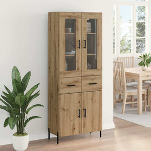 Highboard Artisan Oak 69,5 x 34 x 180 εκ. Επεξεργασμένο ξύλο - Pakobazaar