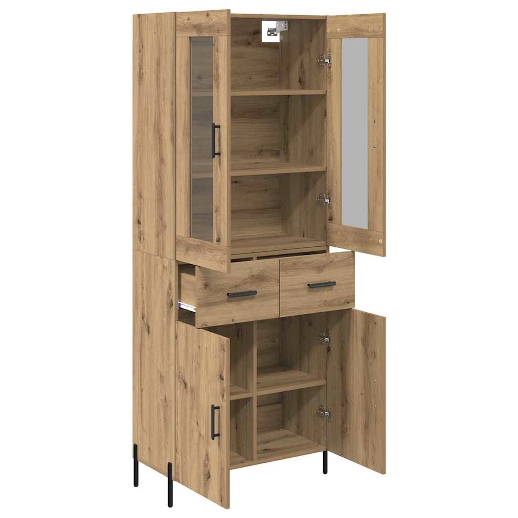 Highboard Artisan Oak 69,5 x 34 x 180 εκ. Επεξεργασμένο ξύλο - Pakobazaar