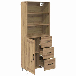 Highboard 2 τμχ. Artisan Oak 69,5 x 34 x 180 εκ.