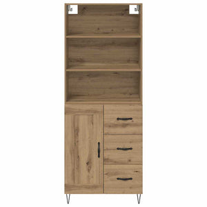 Highboard 2 τμχ. Artisan Oak 69,5 x 34 x 180 εκ.