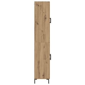 Highboard 2 pcs Artisan Oak Επεξεργασμένο ξύλο - Pakobazaar