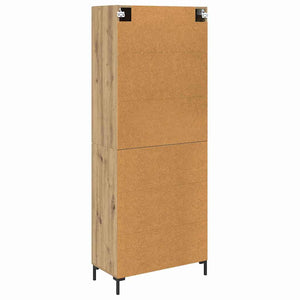 Highboard 2 pcs Artisan Oak Επεξεργασμένο ξύλο - Pakobazaar
