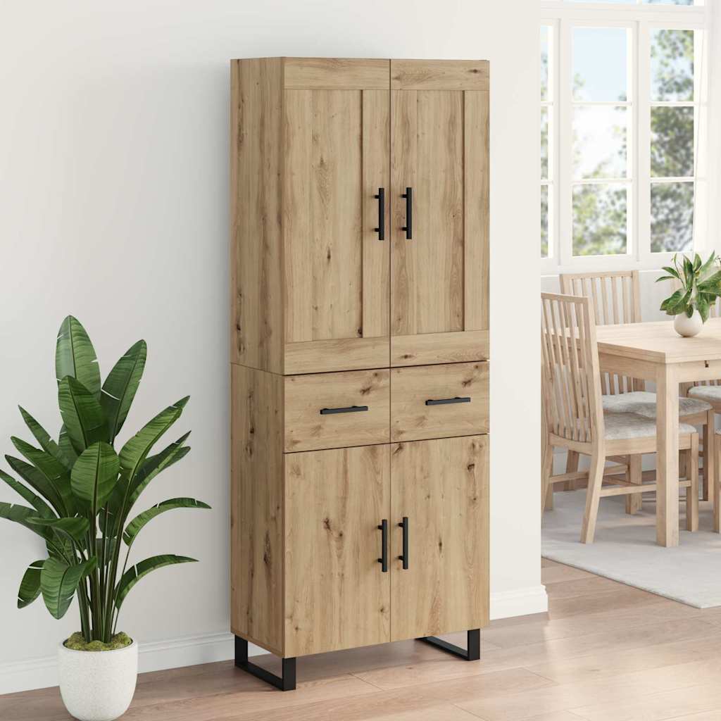 Highboard Artisan Oak 69,5 x 34 x 180 εκ. Επεξεργασμένο ξύλο